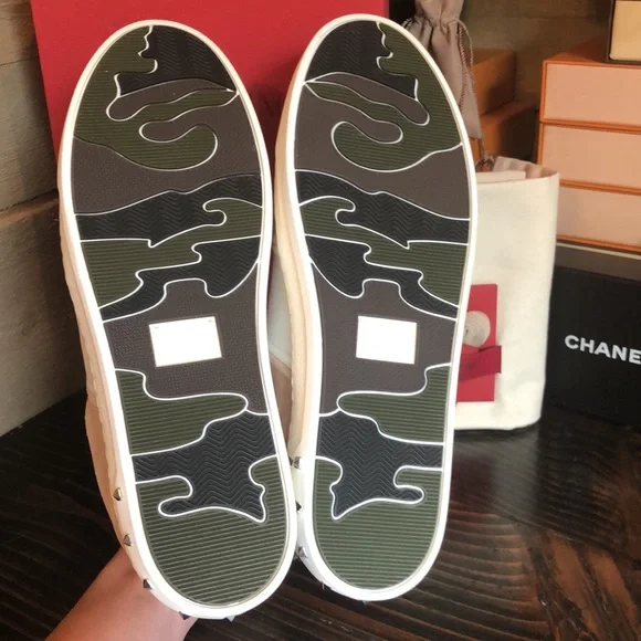 Valentino Rockstud lace up sneakers NWT - Picture 14 of 17